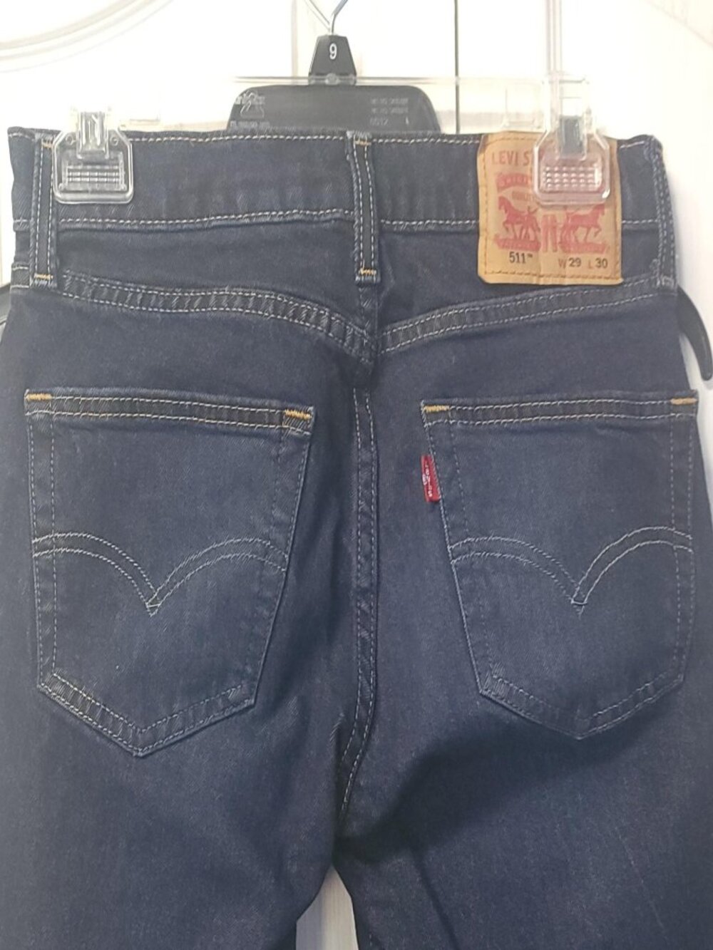 Levi's 511 Men's W29 L30 Slim Fit Dark Wash Stretch Jeans